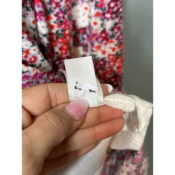 Nordstrom Girls Gauze Floral Tiered Lightweight Sundress Large 10-12 NWOT - Picture 10 of 13